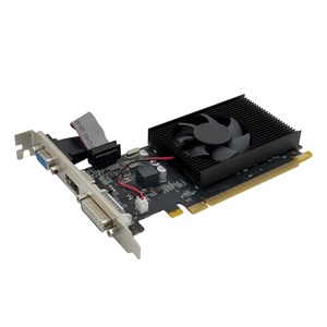 Componentes de PC de Oficina de Escritorio a Bajo Precio, Venta al por Mayor de Fábrica, 1GB DDR3 64 Bits, Ventilador, Tarjeta Gráfica <span class=keywords><strong>GeForce</strong></span> GT <span class=keywords><strong>710</strong></span> - Product Image 1