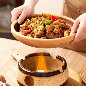 Mini-casserole <span class=keywords><strong>en</strong></span> céramique pour la maison, casserole sèche, casserole <span class=keywords><strong>en</strong></span> <span class=keywords><strong>terre</strong></span> <span class=keywords><strong>cuite</strong></span>, plat chauffant, spécialité de restaurant, vaisselle - Product Image 3