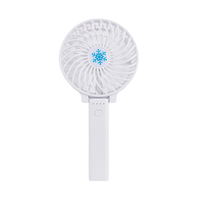 Ventilateur de poche d'urgence pliable à 3 vitesses, rechargeable par USB, avec batterie 18650, idéal pour hôtels et usage domestique (vente en gros)