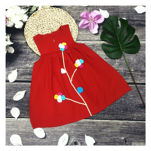 Vestidos Elegantes de moda de alta calidad, ropa bonita para bebé, vestido de niña con flor - Product Image 5