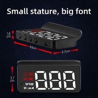 GPS-Projektor Touchscreen Auto HUD OBD Head-Up-Anzeige Geschwindigkeit Zeit Kompass Ebene On-Board Fahrzeug alarm inklusive Takt funktion
