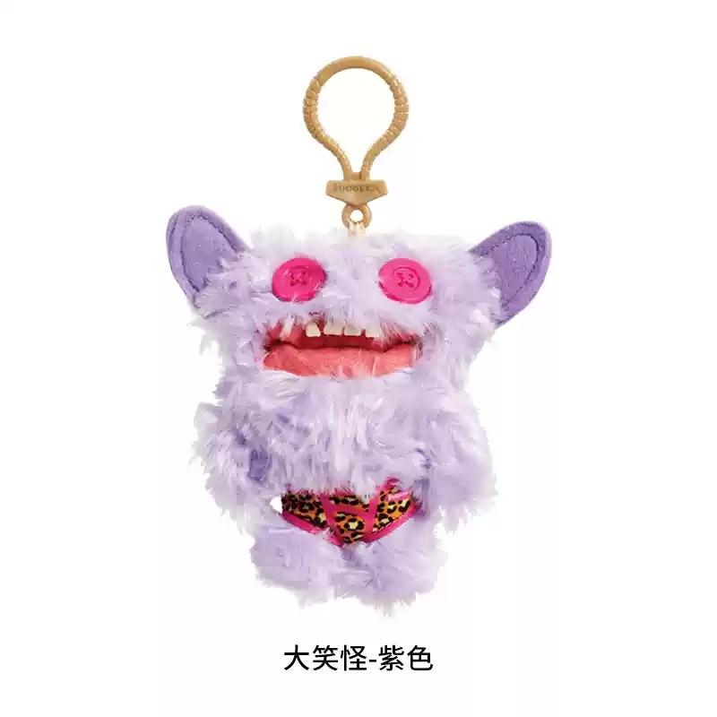 15705 keychain-panty laughing monster (purple)