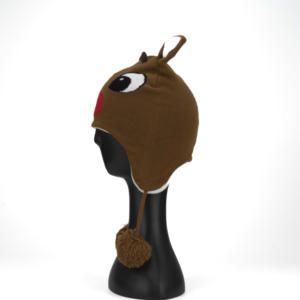 Bonnet d'hiver confortable en peluche pour enfants, style OEM/ODM, avec broderies, idéal pour les fêtes <span class=keywords><strong>de</strong></span> Noël - Product Image 4