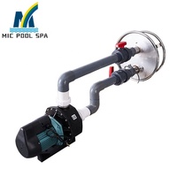 Système à Jet d'eau de natation dans la piscine, avec compteur de courant infini externe, pour natation de l'eau, avec pompe