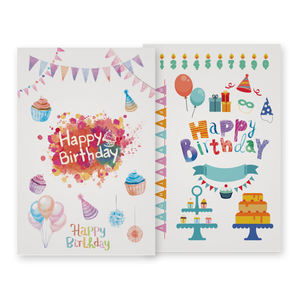 Autocollants à peler et à frotter, fournitures pour <span class=keywords><strong>scrapbooking</strong></span>, décoration DIY, transfert à frotter sec personnalisé pour planificateur - Product Image 3