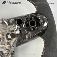 Volant en fibre de carbone forgé personnalisé pour Mini Cooper Série F F54 F55 F56 F57 F60 JCW Clubman Countryman