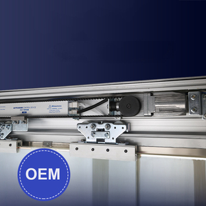 Giá tốt nhất 100kgs cửa kính tự động cơ chế DC 24V trượt đôi/đơn Glass <span class=keywords><strong>Door</strong></span> Opener hệ thống với cảm biến từ xa - Product Image 4