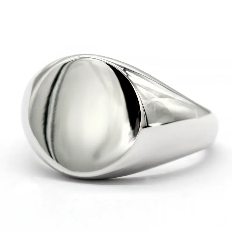 Custom Sterling Silver Ring 925 Men Rings Bulk Wedding Ring For Men Oxidized Engagement Jewelry