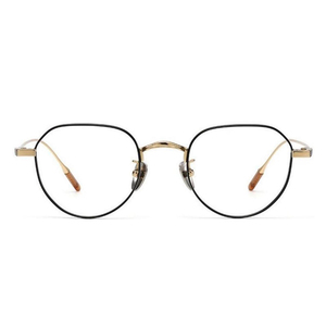 Mới Nhất Hợp Thời Trang Tinh Khiết Titan Kính Quang Học Khung Rose Gold IP Lớp Phủ Màu Đầy Đủ Rim Hình Trái Tim Cổ Điển Trọng Lượng Nhẹ Thiết Kế - Product Image 2