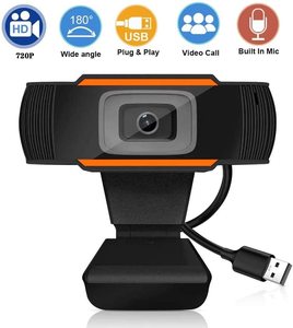 USB <span class=keywords><strong>Webcam</strong></span> para el <span class=keywords><strong>trabajo</strong></span> y el estudio en <span class=keywords><strong>casa</strong></span> 720P <span class=keywords><strong>Webcam</strong></span> construido-en el altavoz para PC video llamada - Product Image 4
