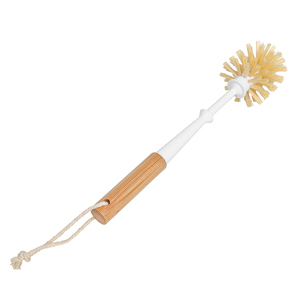 High Quality Modern Design Bathroom Cleaning Tools <strong>Wooden</strong> Handle Plastic <strong>Toilet</strong> <strong>Brush</strong> with Bamboo Handle - Product Image 4