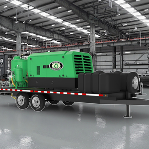 Máy phun cát ướt di động và máy nén khí để bán/nổ mìn - Product Image 2