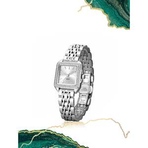 Montre-bracelet carrée de luxe BESTKANG pour femme en acier inoxydable, montre à quartz dorée tendance et étanche – Nouvelle collection - Product Image 4