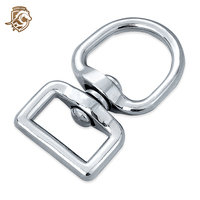 Gantungan kunci Carabiner logam, aksesori perangkat keras kualitas tinggi, paduan seng, gesper putar 8 bentuk, Gantungan Kunci