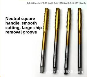 Shanghai Tongchen 8 <span class=keywords><strong>9</strong></span> Teeth Jaguar Tap Die, accessoires spéciaux pour la fabrication <span class=keywords><strong>de</strong></span> queues <span class=keywords><strong>de</strong></span> billard, couteau à dents pour queue <span class=keywords><strong>de</strong></span> billard, tap die - Product Image 3