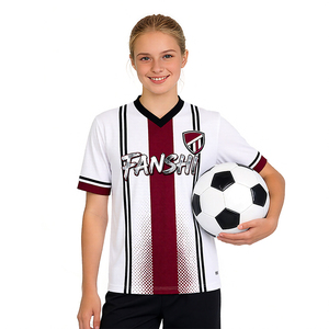 Camiseta de Fútbol de Malla Transpirable de Alta Calidad, Versión Jugador, Secado Rápido, Personalizable con Nombre y Número - Product Image 1