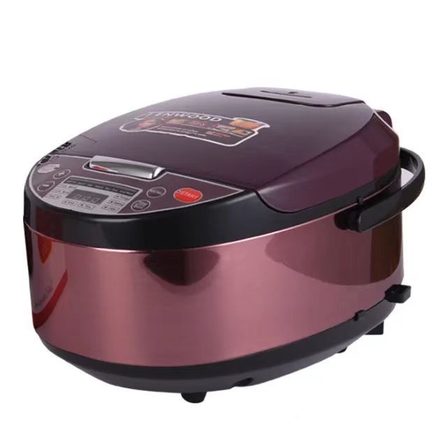 Red Multipurpose Rice Cooker Digital Big Size Smart Large Rice Cooker Electric 5L