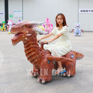 รถสกู๊ตเตอร์ไฟฟ้าขี่เหรียญแบบสตางค์มังกรตะวันตก - Product Image 2