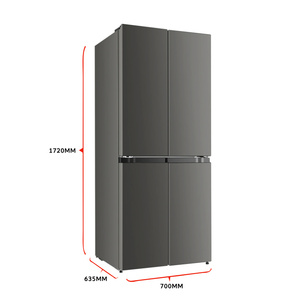 2024NEW BCD-360W Cross 4-Door French Door Refrigerator Smart Side-by-side <b>Fridge</b> Customized for Family Refrigerator - Product Image 1