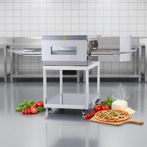 Four à pizza monté sur remorque et chaîne de production de pizzas pour la <span class=keywords><strong>franchise</strong></span> de pizzas italiennes - Product Image 1