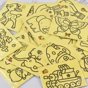 Set de Pintura de <span class=keywords><strong>Arena</strong></span> para Niños, Manualidades Educativas, Graffiti, Jardín de Infancia, <span class=keywords><strong>Arena</strong></span> de Colores Creativa, Plástico ABS, Modelo de 30x20x10cm - Product Image 5