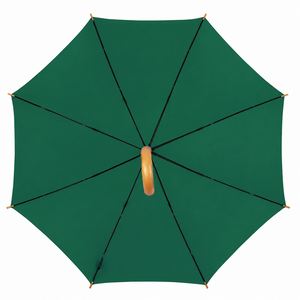 Paraguas Recto Semiautomático de 23 Pulgadas, Clásico, con Mango de Madera y Nylon, Personalizable con Logotipos para Regalos Promocionales de Hotel - Product Image 3