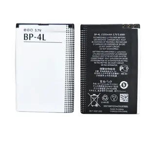 Bateria de reposição de alta qualidade para celular RUIXI BP-4L Nokia E61i E63 E90 E71 N97 N810 E72 E52 1500mAh Baterias embutidas