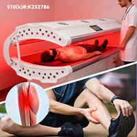 Cápsula de Terapia de Luz Infrarroja Suyzeko con Control Inteligente, Ajuste de Luz Pulsada de 1-5000hz, Camas de Luz Roja de 630nm, 660nm, 850nm y 940nm