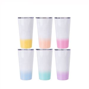 16オンス二重壁ステンレス鋼トラベルタンブラーカップ真空断熱コーヒーマグ蓋付き - Product Image 5