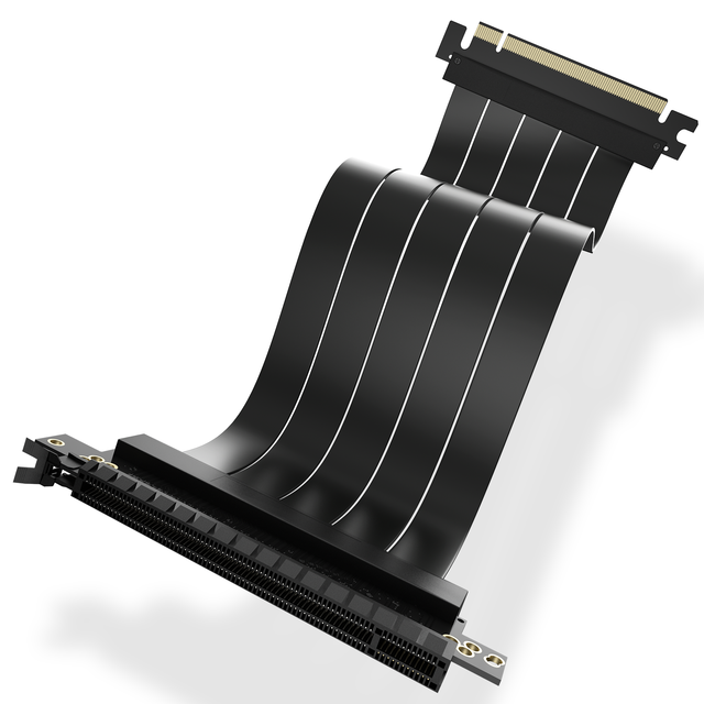 Asiahorse Factory New Style PCI-E 3.1 16X 64GB/s Graphics Card Flat Angle 180 Degree Pcie Riser for RTX3080 RTX3090