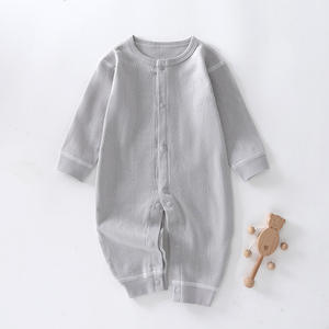 Combinaison en maille jacquard pour bébé Summer Infant, manches longues, en coton, respirante, pyjama <span class=keywords><strong>de</strong></span> base - Product Image 1