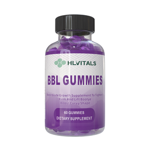 Suplementos Herbales de Maca Bbg de Marca Privada, las Mejores Gomitas de Belleza Bbl para Aumento de Cadera y Glúteos en Adultos - Product Image 1