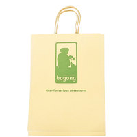 Sac en papier kraft écologique pour vêtements, chaussures, emballage de boutique, vente au détail, emballage cadeau