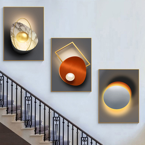 Vendeurs bon marché PS Cadre Toile Peinture Décoration Murale Salon TV Canapé Fond Mur Cristal Porcelaine Art Mural - Product Image 5