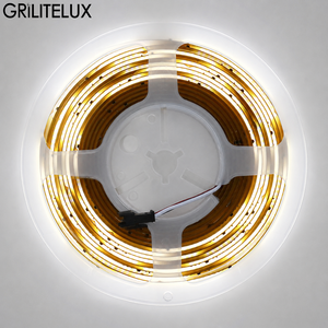 COB <b>LED</b> Tape Running Water Effect WS2811 IC DC24V 360/576LEDs/m Ra90 12/24 Pixels/m SPI Signal for Logo Outline - Product Image 1