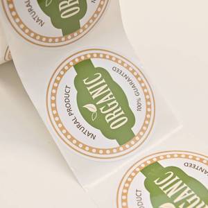 Eco-vriendelijke zelfklevende <span class=keywords><strong>PVC</strong></span>/PET/papier etiketten voor cosmeticaflessen, waterdichte print, gepersonaliseerd logo, verpakking, snelle levering - Product Image 4