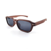 Nouvelles lunettes de soleil personnalisées à monture complète en bois plaqué, faites à la main, verres polarisés, légères, vision nocturne, anti-radiation
