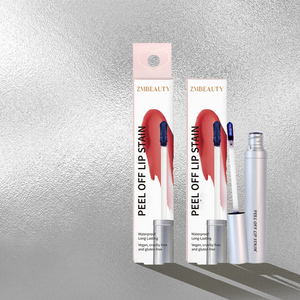 Delineador de labios orgánico vegano de etiqueta privada, tubos para manchas de labios, Color pigmentado profundo, dura hasta 12 horas, tinte de labios - Product Image 3