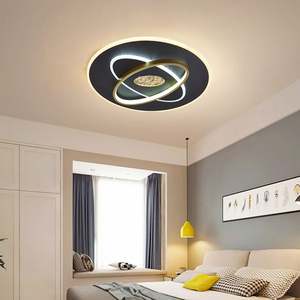 Iluminación decorativa interior de alto brillo, sala de estar, dormitorio, pasillo, 96W, luz de techo Led inteligente moderna - Product Image 5