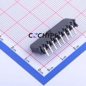 X3025WR-08-9TSN Wire-to-Board Pin Header Bent Lead Through Hole,P=3mm Connector 1x8P 3mm Right Angle Insert 8P - Product Image 2