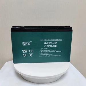 Batería de Plomo-Ácido <span class=keywords><strong>6</strong></span>-EVF-32 12v 32ah <span class=keywords><strong>para</strong></span> Motocicletas Eléctricas, Carritos de Golf, Bicicletas Eléctricas y Montacargas - Product Image 1