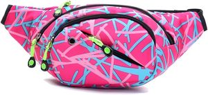 Wholesale Custom Design Sublimated Fanny Packs with <b>Bottle</b> Holder for Hiking Cycling <b>Running</b> Waist Bag with Drink Holder - Product Image 5