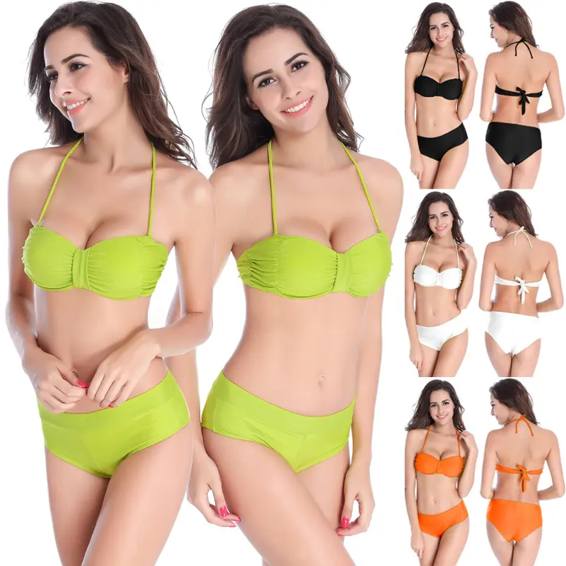 TS Bikini-Set Mikro-Bikini am Strand Kleidung für den Strand Damen-Bekleidung Damen-Bikinis Strandbekleidung