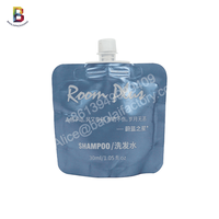 Sac de crème solaire personnalisé pochette de crème sure 50 ml pochette d'emballage de shampoing pour crème contour des yeux