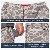Shorts de camouflage personnalisés pour hommes, séchage rapide, polyester, élasthanne, légers, pour la chasse, la pêche, les activités sportives, vente en gros