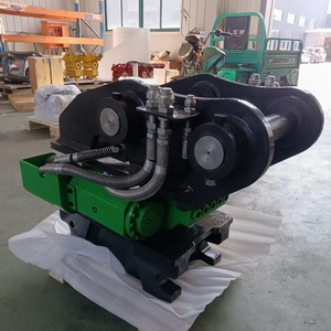 Accessoires d'excavatrice GJRH50 360. Attelage rapide rotatif hydraulique pour engins de 8 à 12 tonnes - Product Image 3
