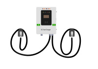 IP54, deux modules de charge 20KW DC Charge 40 kW 60 kW EV chargeur rapide voiture électrique avec deux pistolets de charge