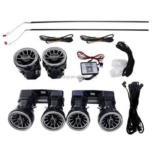 Lumière d'ambiance pour grille d'aération avant de téléphone portable, 64 couleurs, pour <span class=keywords><strong>Mercedes</strong></span> Benz GT GTC <span class=keywords><strong>GTS</strong></span> W190 W290 2015-2018, LED pour sortie d'air - Product Image 3