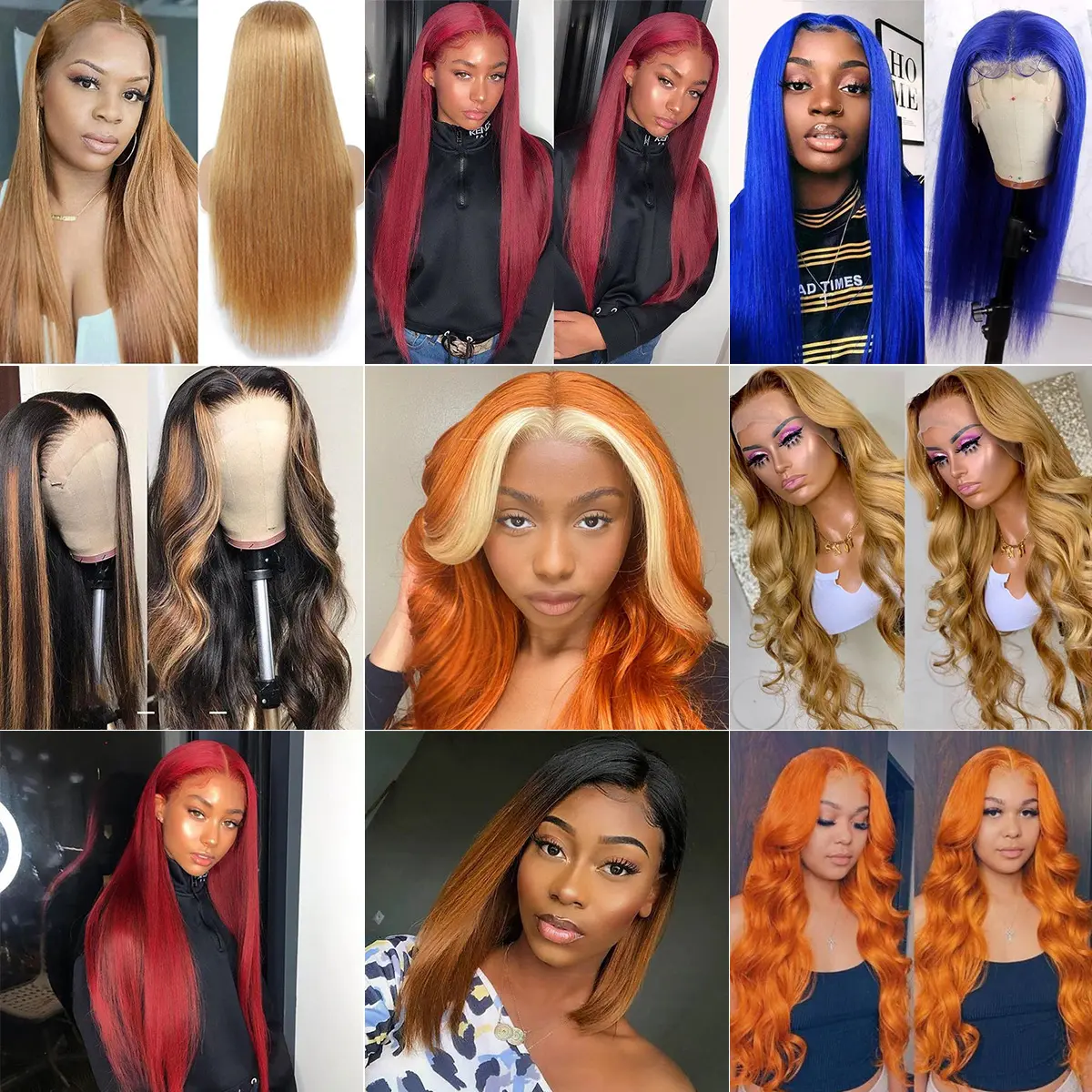 Wholesale 13x4 13x6 5x5 360 HD Lace Frontal Closure Wig Vendors   Raw Virgin Cuticle Aligned Human Hair Wigs For Black Women