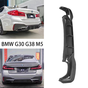 For 5 Series G30 G38 M5 Style Carbon Fiber Rear Diffuser 2020-2023 - Product Image 2